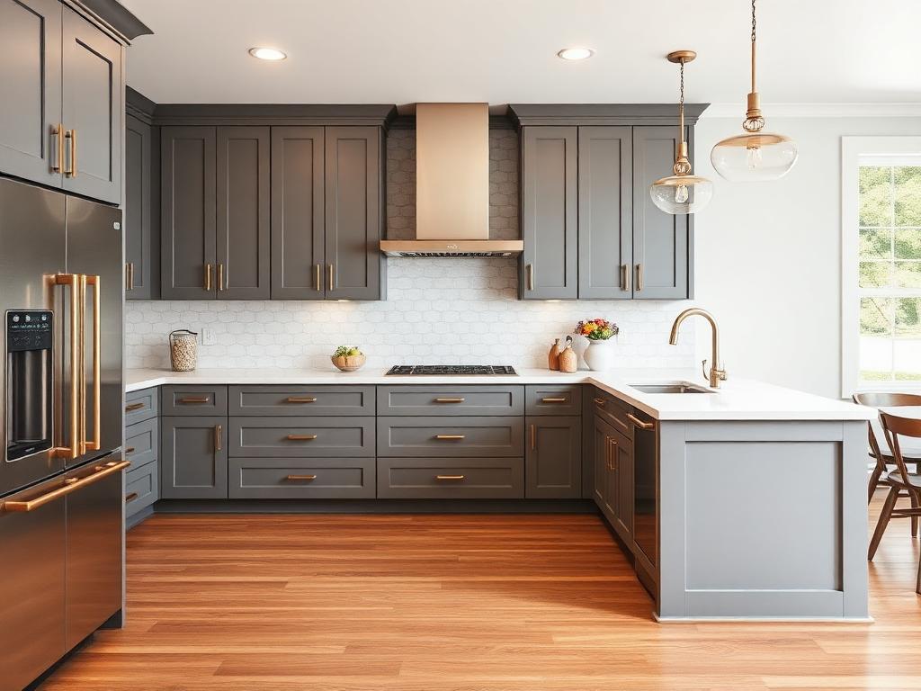 Modern kitchen after AI renovation preview